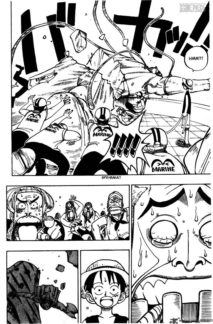 One Piece Manga Chapter 4 page 13 - Marine Captain "Axe-Hand Morgan"