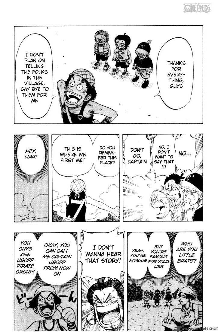 One Piece Manga Chapter 40 page 16 - The Usopp Pirates