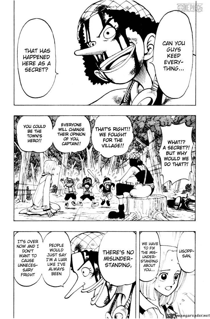 One Piece Manga Chapter 40 page 8 - The Usopp Pirates