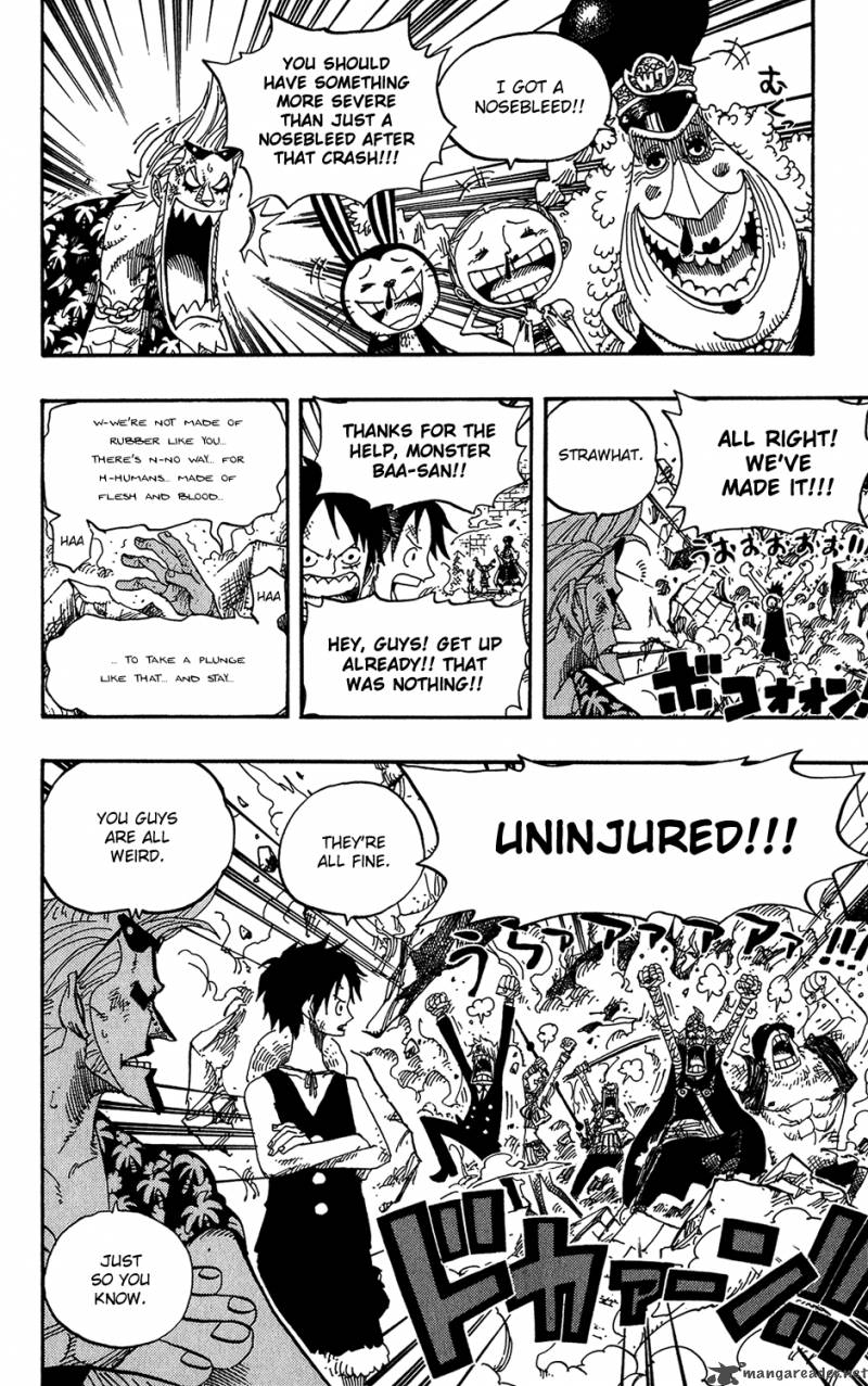 One Piece Manga Chapter 400 page 17 - The Key to Freedom