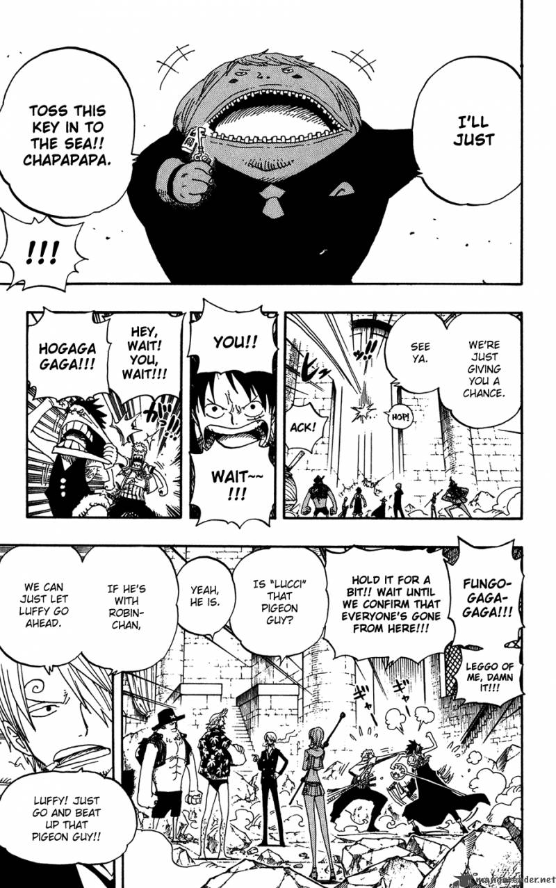 One Piece Manga Chapter 400 page 22 - The Key to Freedom