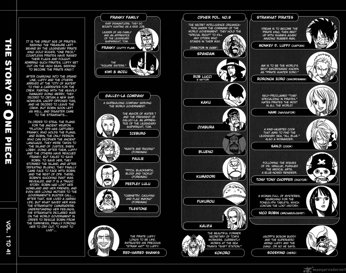 One Piece Manga Chapter 400 page 8 - The Key to Freedom