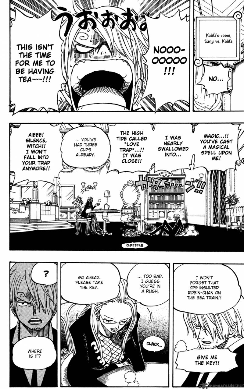 One Piece Manga Chapter 402 page 17 - Handcuffs No. 2