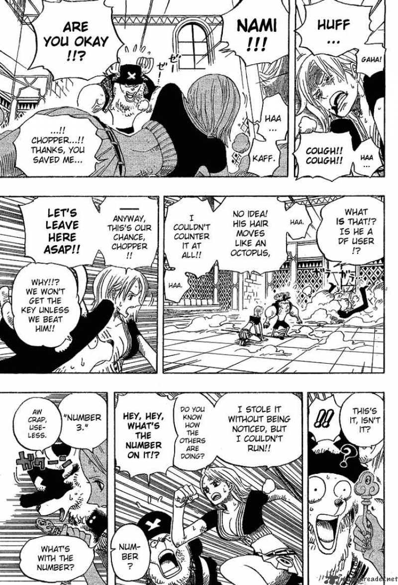 One Piece Manga Chapter 403 page 11 - Mr. Chivalry