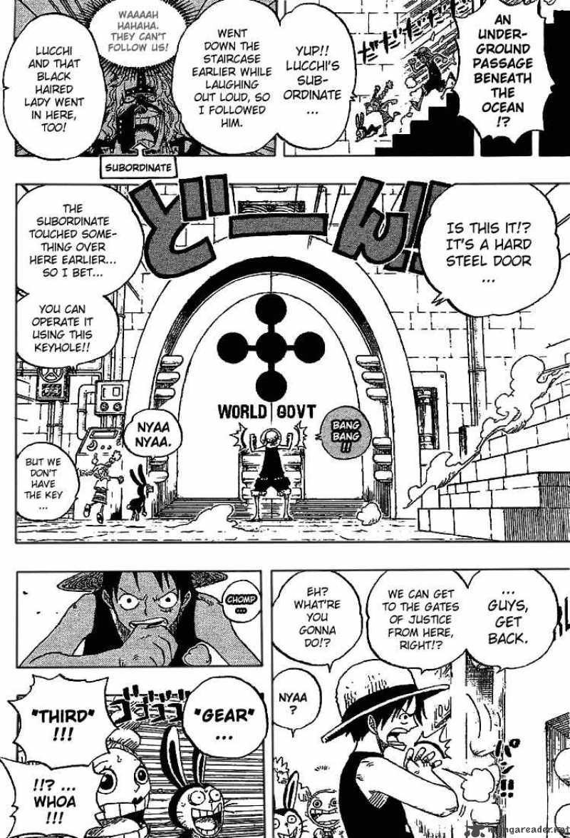 One Piece Manga Chapter 403 page 18 - Mr. Chivalry