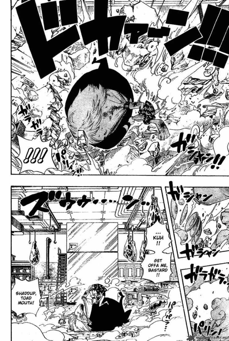 One Piece Manga Chapter 404 page 10 - Franky vs Fukurou