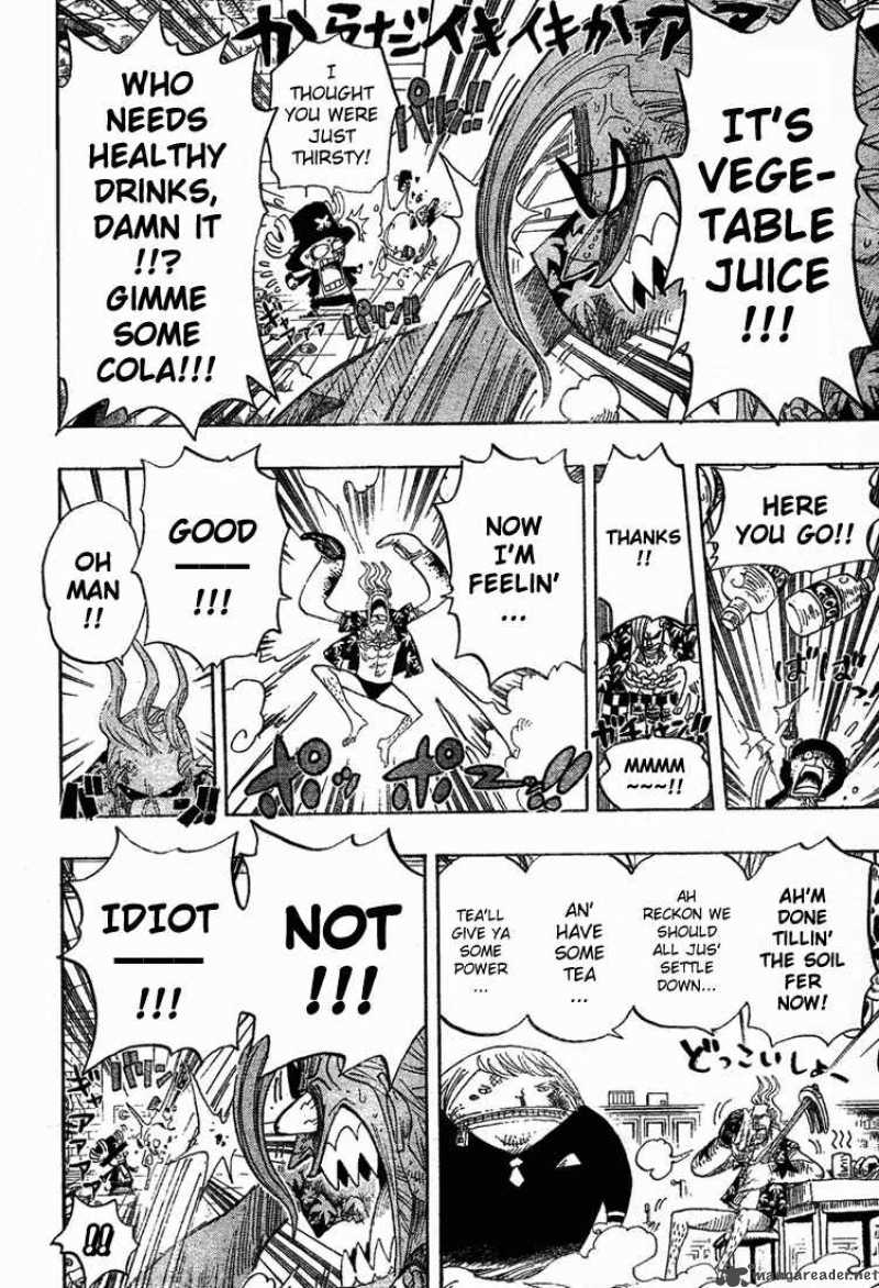 One Piece Manga Chapter 404 page 16 - Franky vs Fukurou