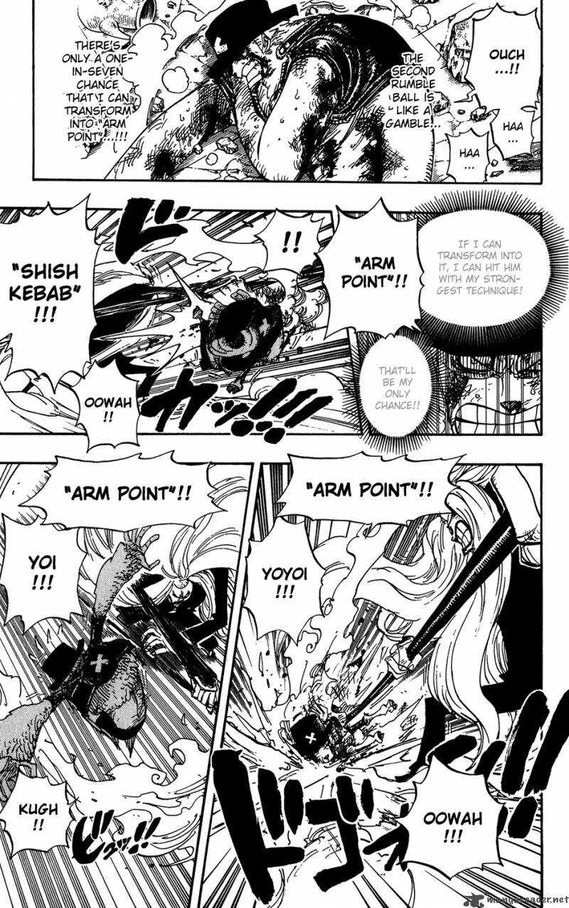 One Piece Manga Chapter 407 page 3 - Monster