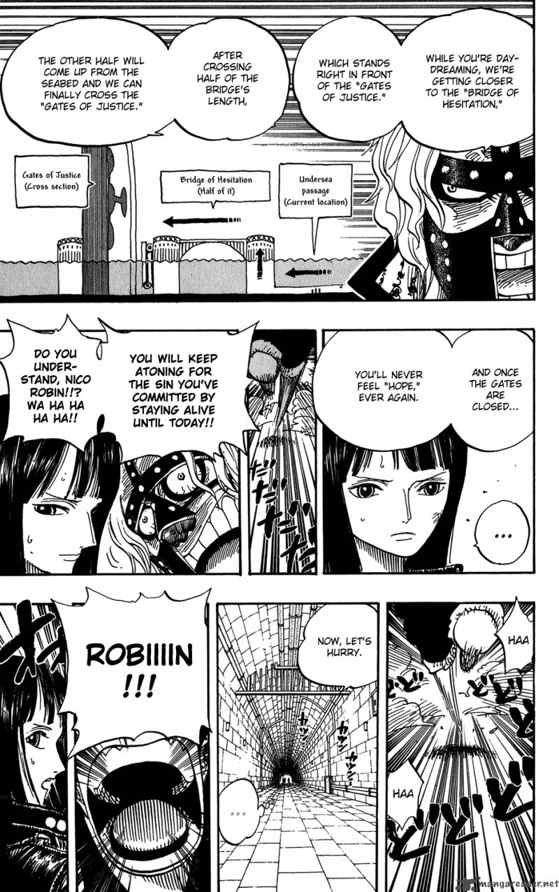 One Piece Manga Chapter 408 page 16 - Monster vs Kumadori