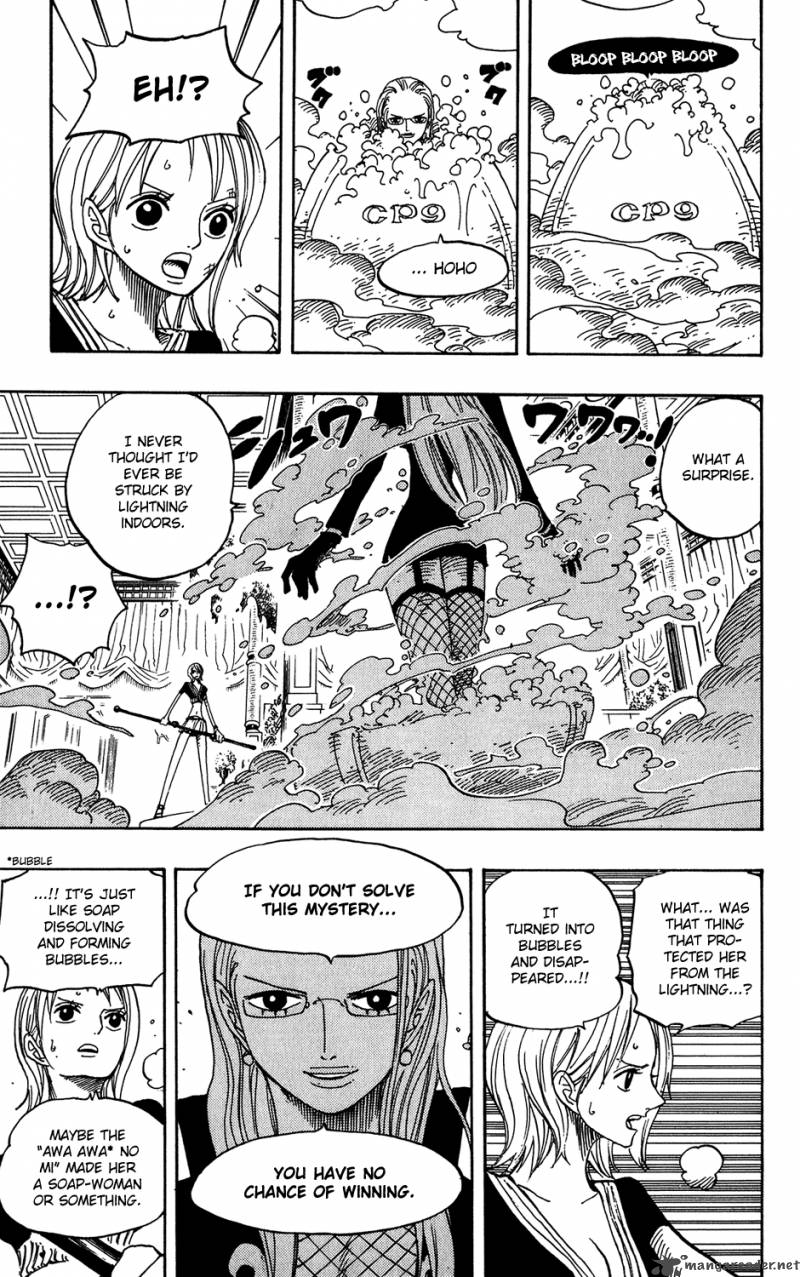 One Piece Manga Chapter 408 page 3 - Monster vs Kumadori