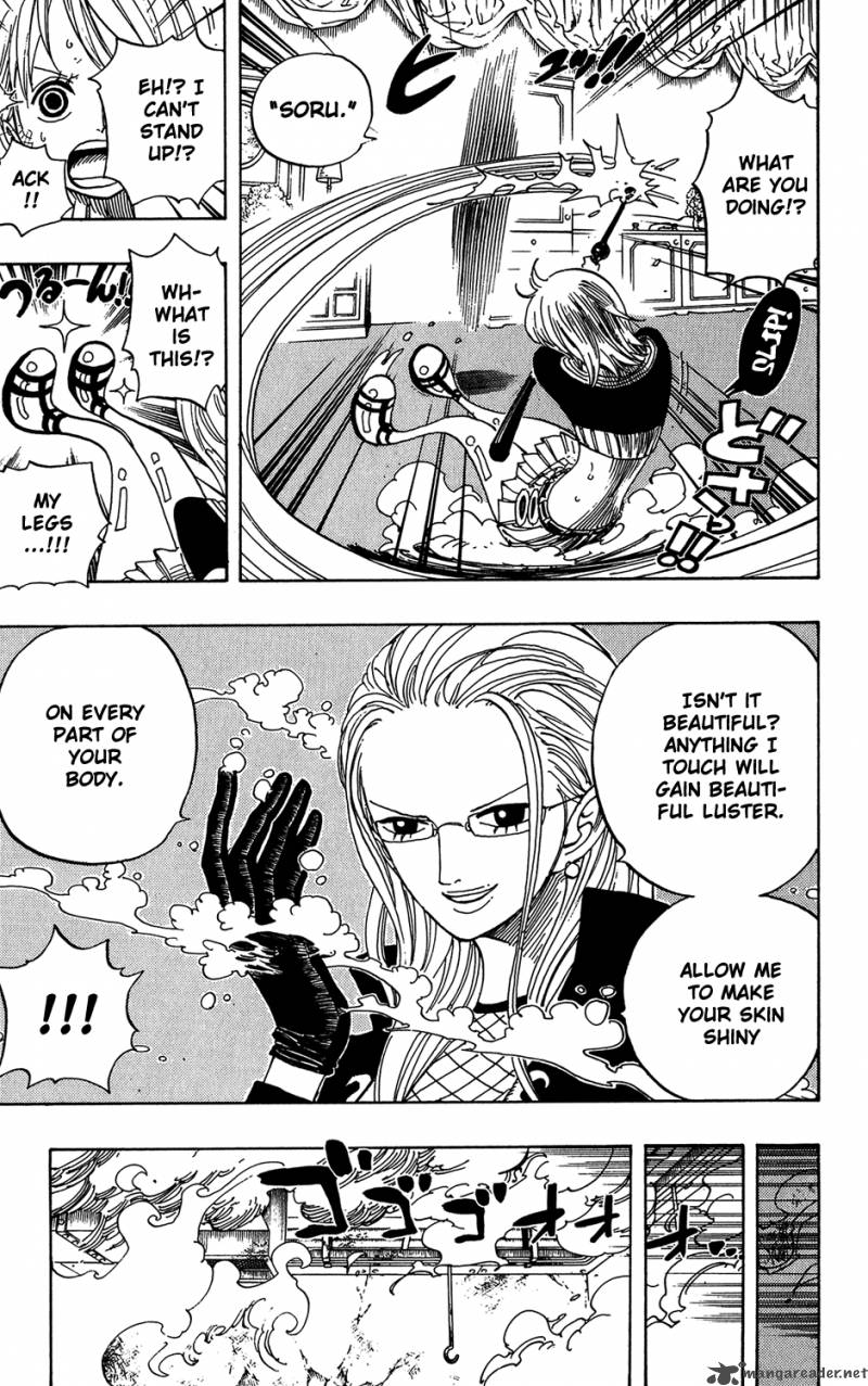 One Piece Manga Chapter 408 page 9 - Monster vs Kumadori