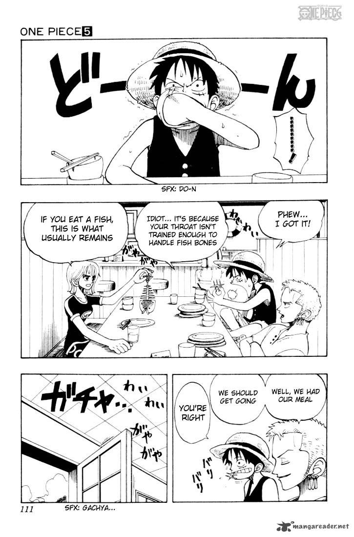 One Piece Manga Chapter 41 page 1 - To the Sea