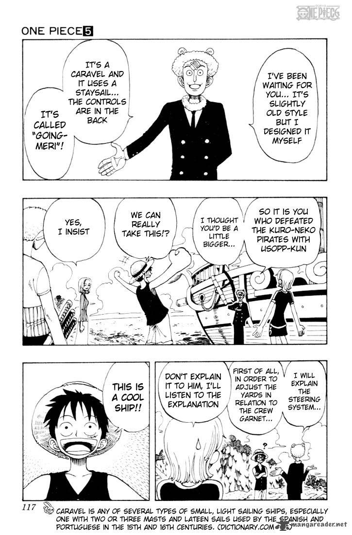 One Piece Manga Chapter 41 page 7 - To the Sea