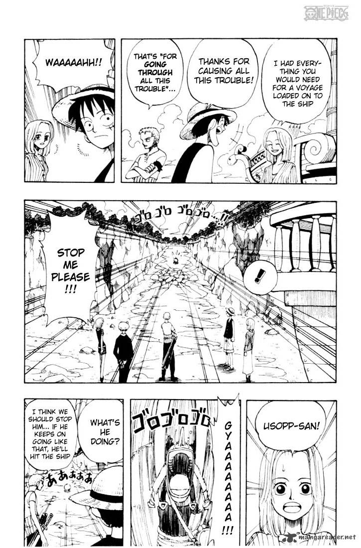One Piece Manga Chapter 41 page 8 - To the Sea