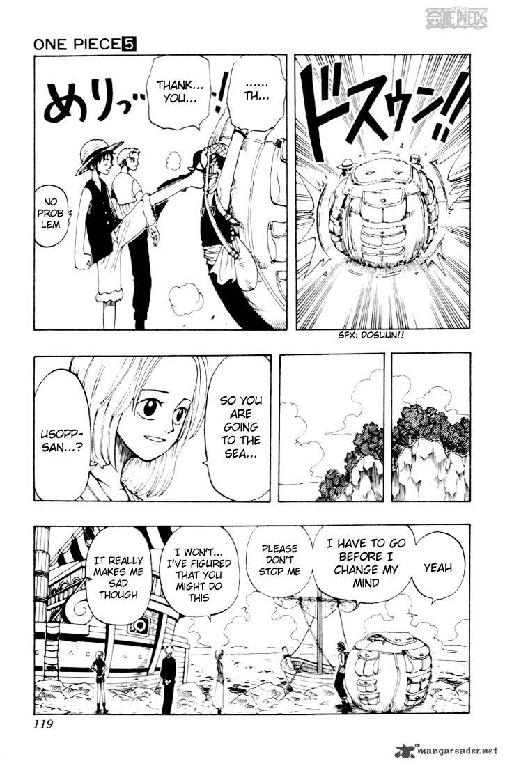 One Piece Manga Chapter 41 page 9 - To the Sea