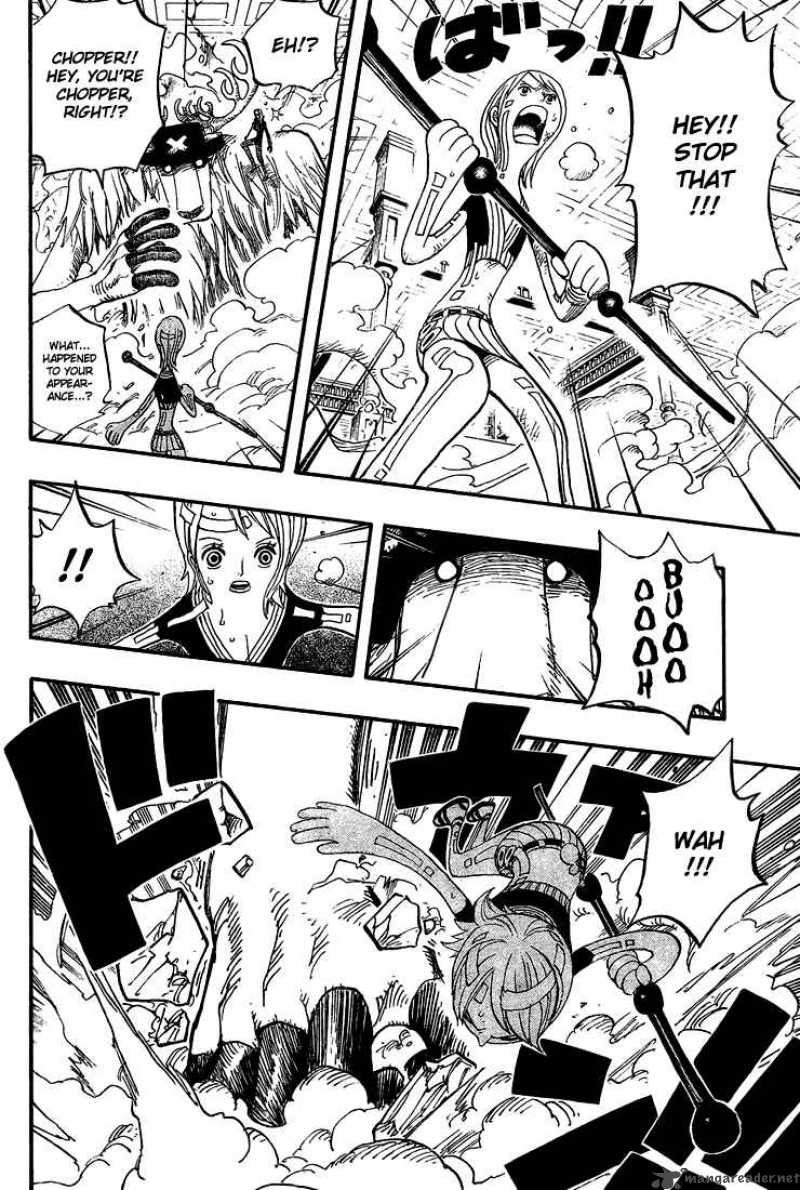 One Piece Manga Chapter 411 page 3 - Nami vs Kalifa