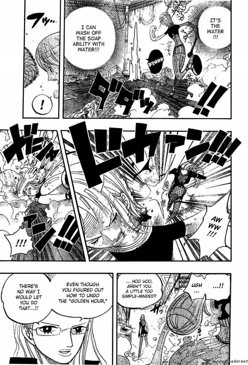 One Piece Manga Chapter 411 page 9 - Nami vs Kalifa