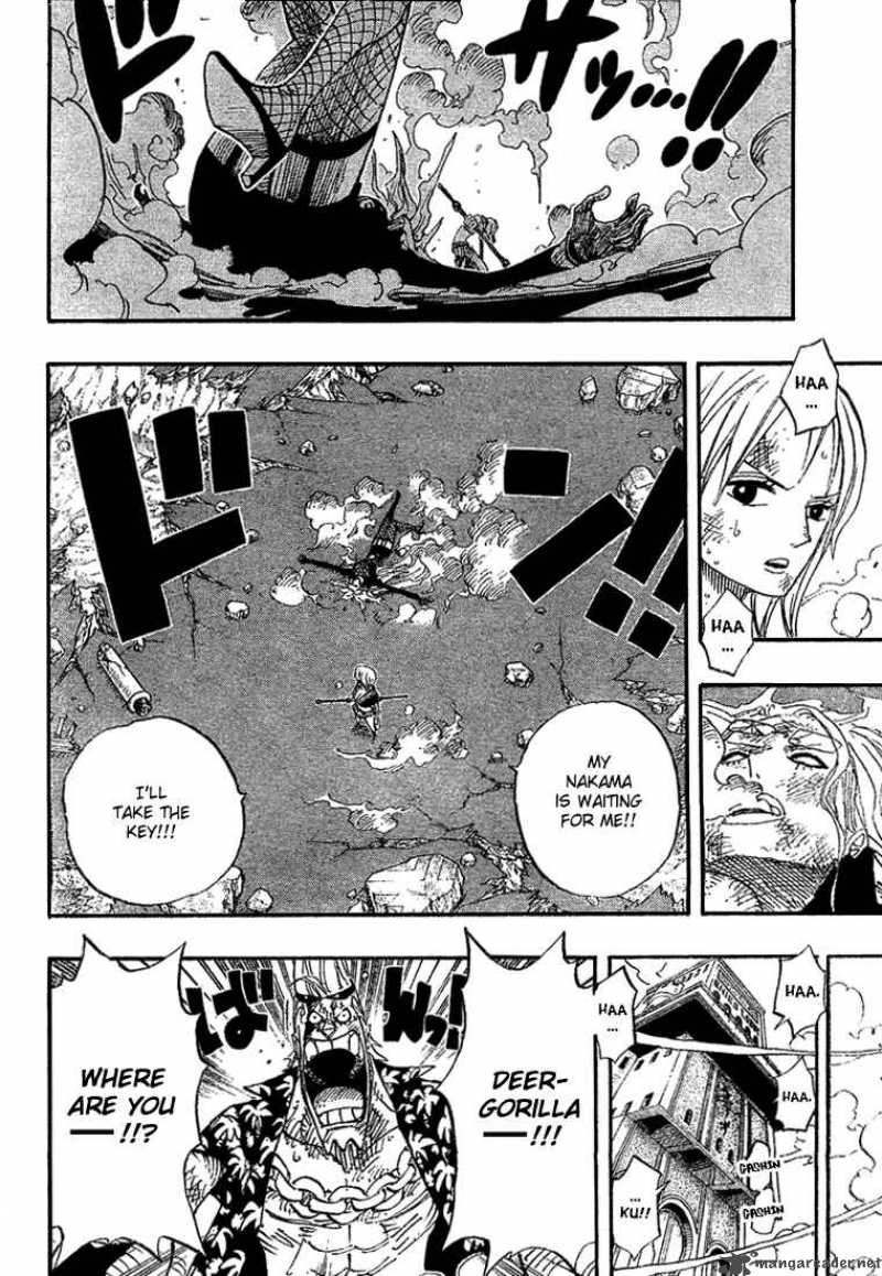 One Piece Manga Chapter 412 page 11 - You Missed Your Chance