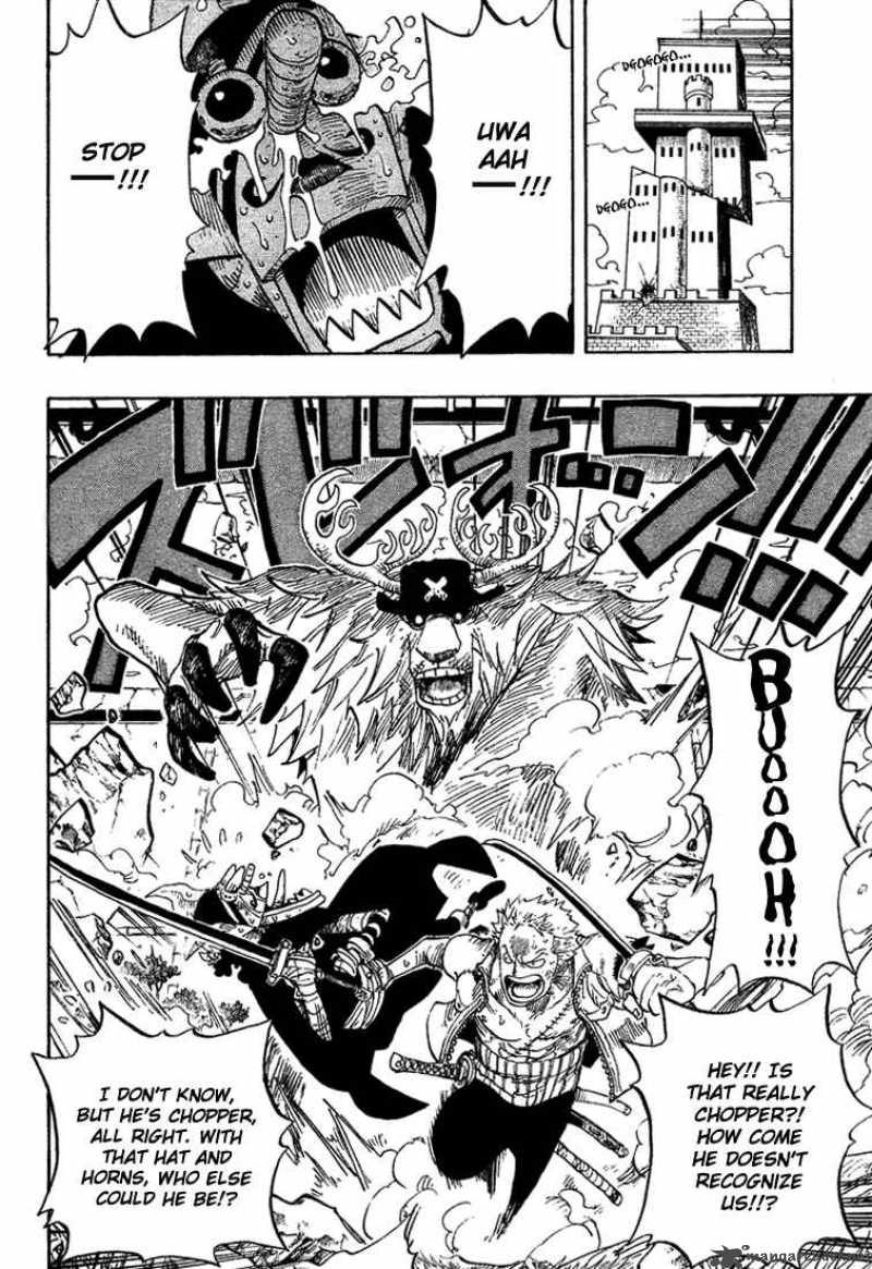One Piece Manga Chapter 412 page 13 - You Missed Your Chance