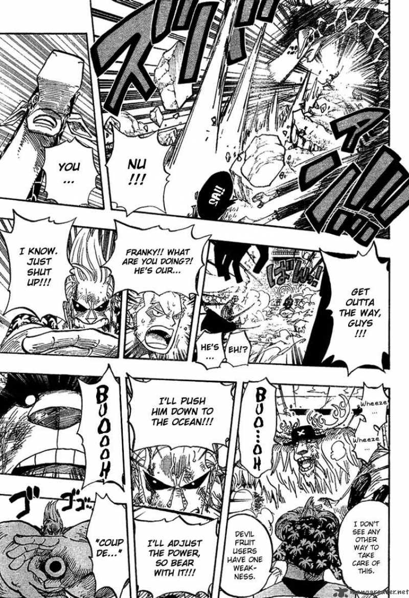 One Piece Manga Chapter 412 page 16 - You Missed Your Chance