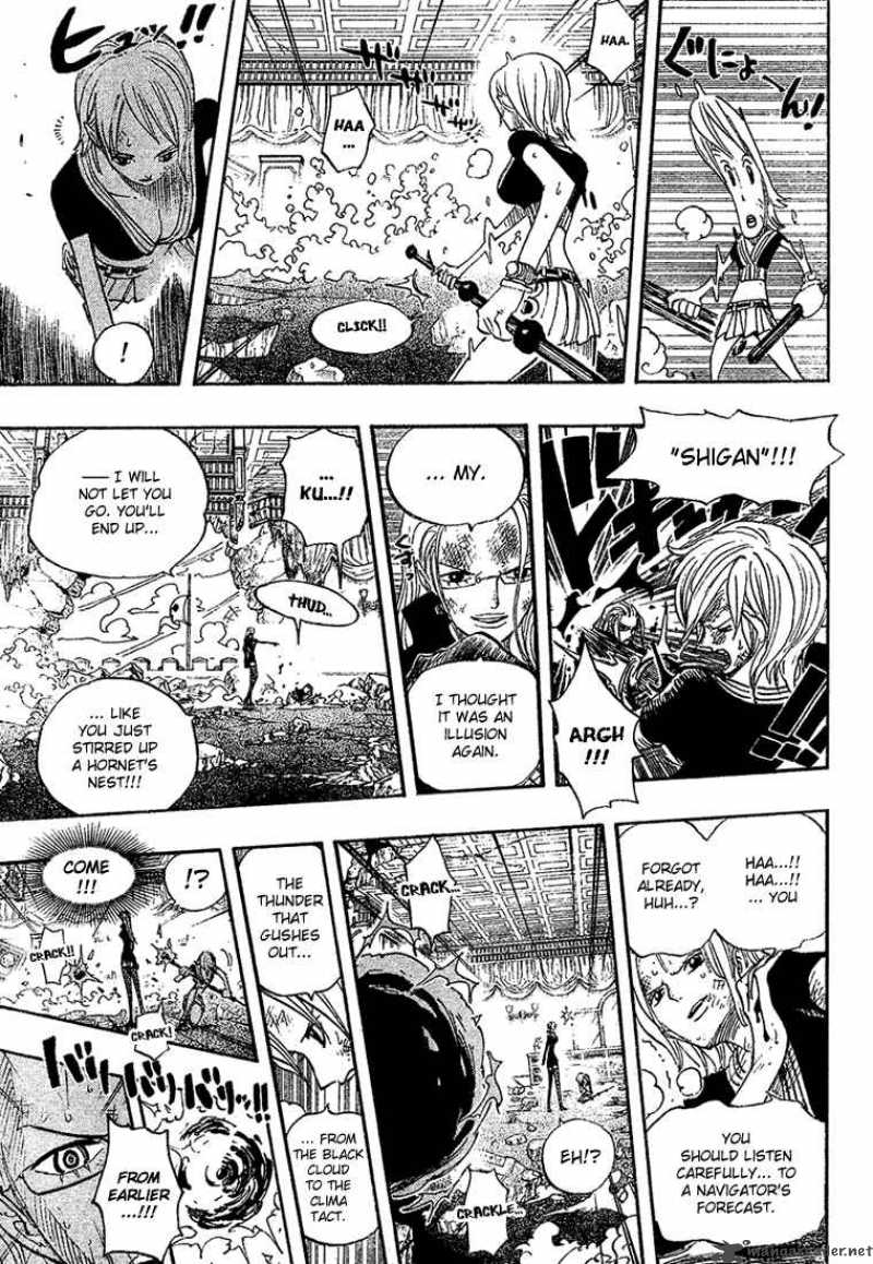 One Piece Manga Chapter 412 page 9 - You Missed Your Chance