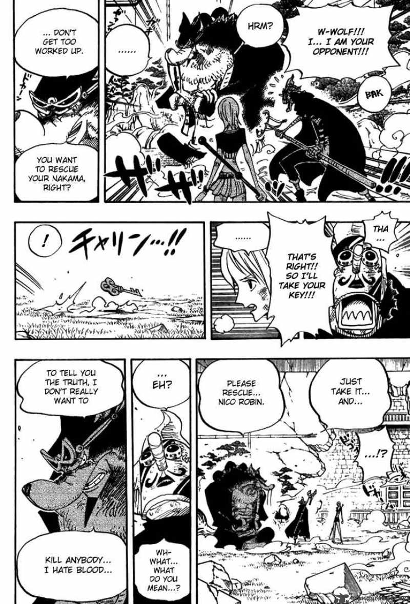 One Piece Manga Chapter 413 page 12 - Hunter