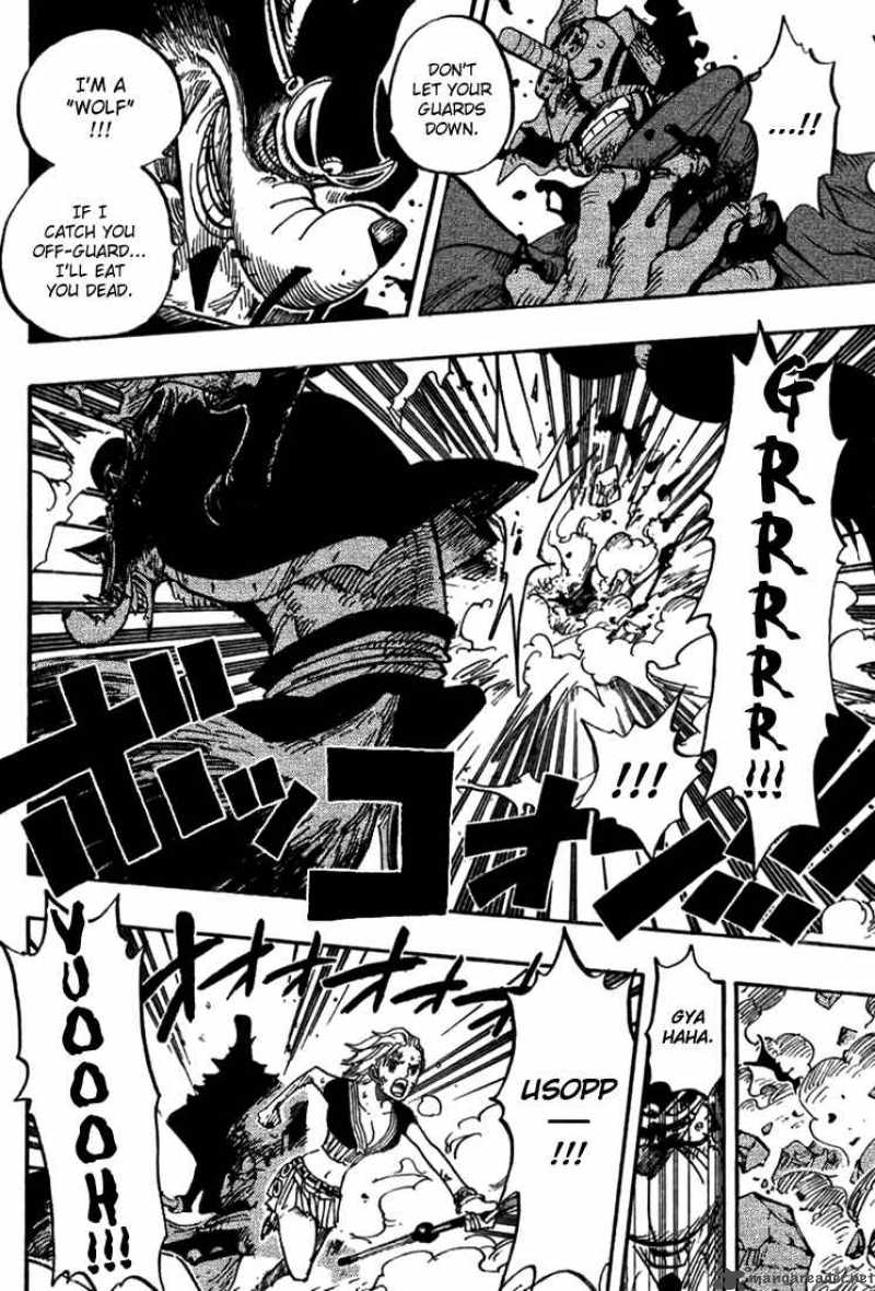 One Piece Manga Chapter 413 page 14 - Hunter