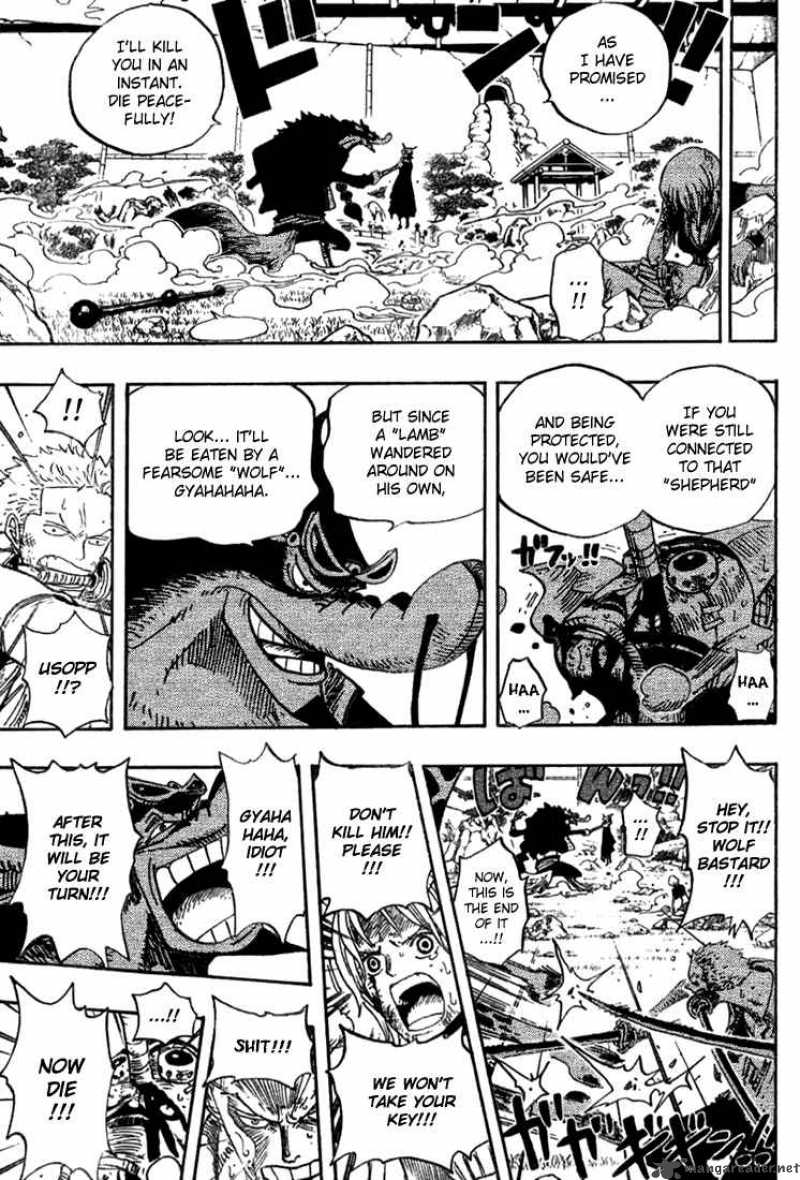 One Piece Manga Chapter 413 page 17 - Hunter