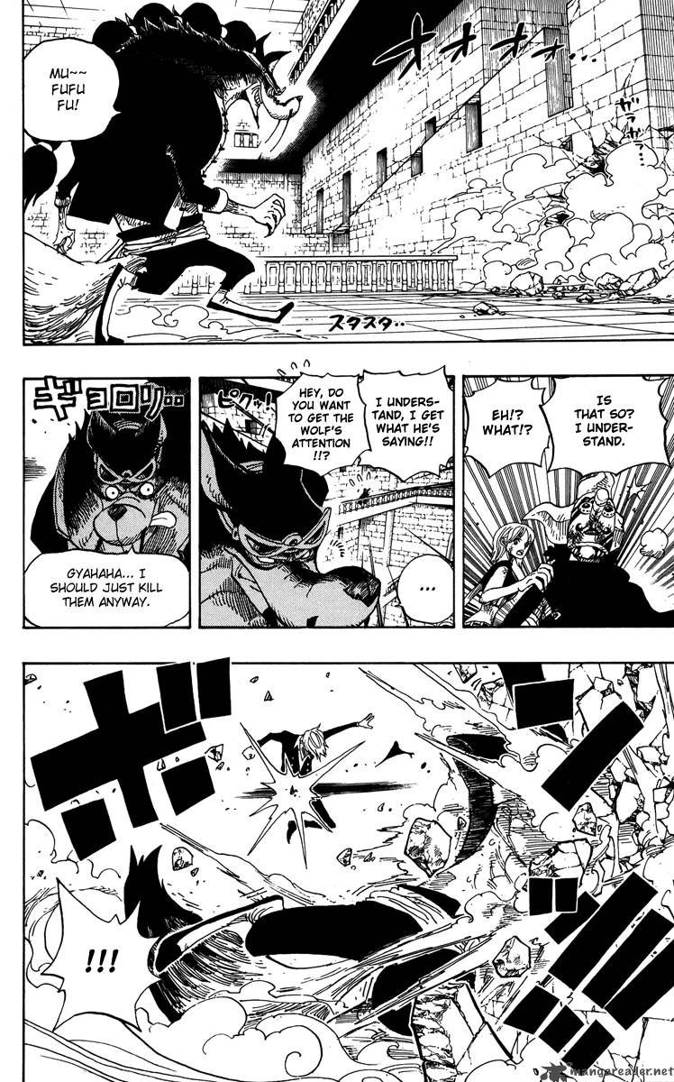 One Piece Manga Chapter 414 page 11 - Sanji vs Jabra