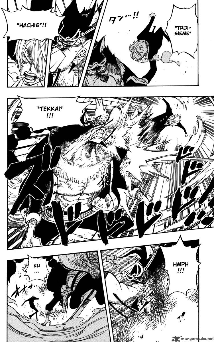 One Piece Manga Chapter 414 page 13 - Sanji vs Jabra