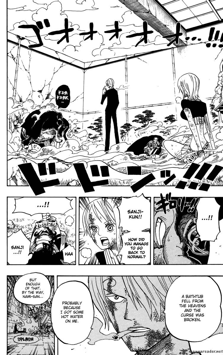 One Piece Manga Chapter 414 page 2 - Sanji vs Jabra