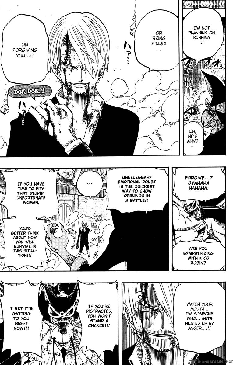 One Piece Manga Chapter 415 page 11 - Heat Up