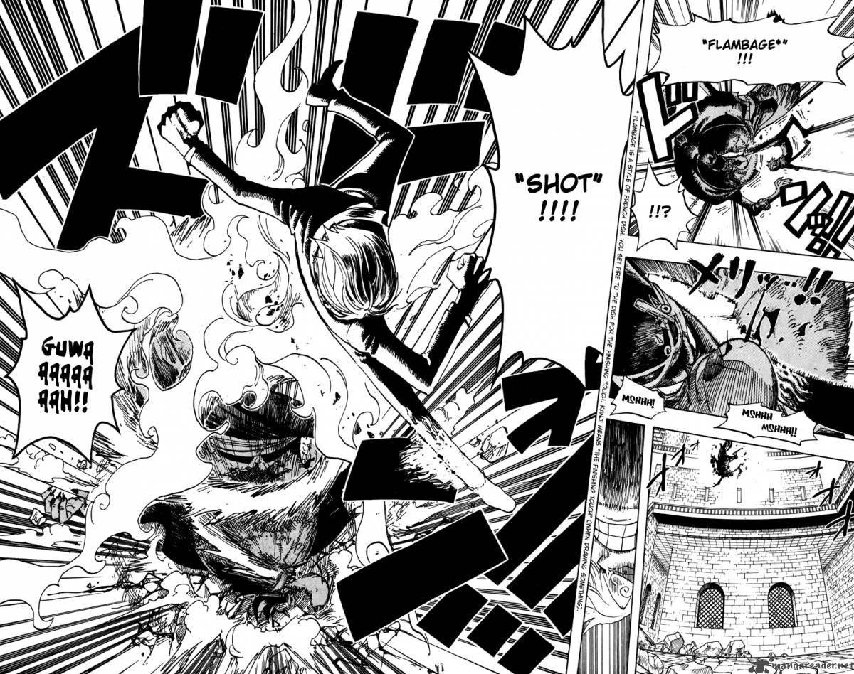 One Piece Manga Chapter 415 page 18 - Heat Up