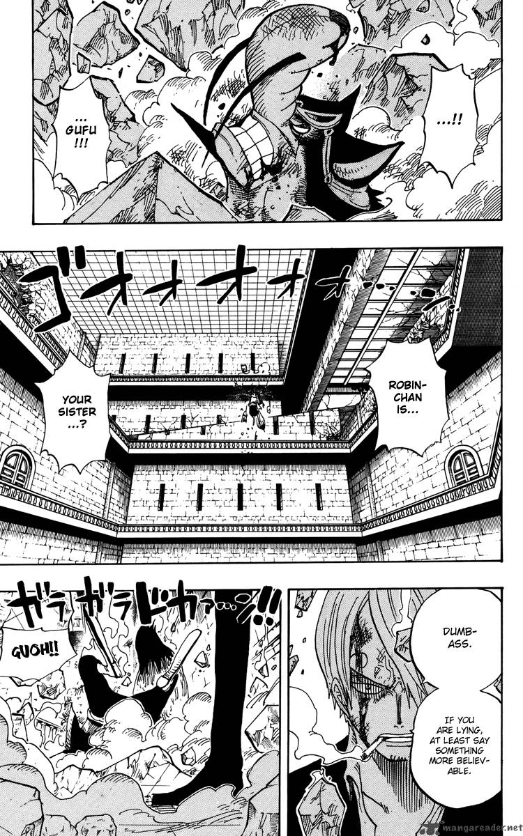 One Piece Manga Chapter 415 page 3 - Heat Up