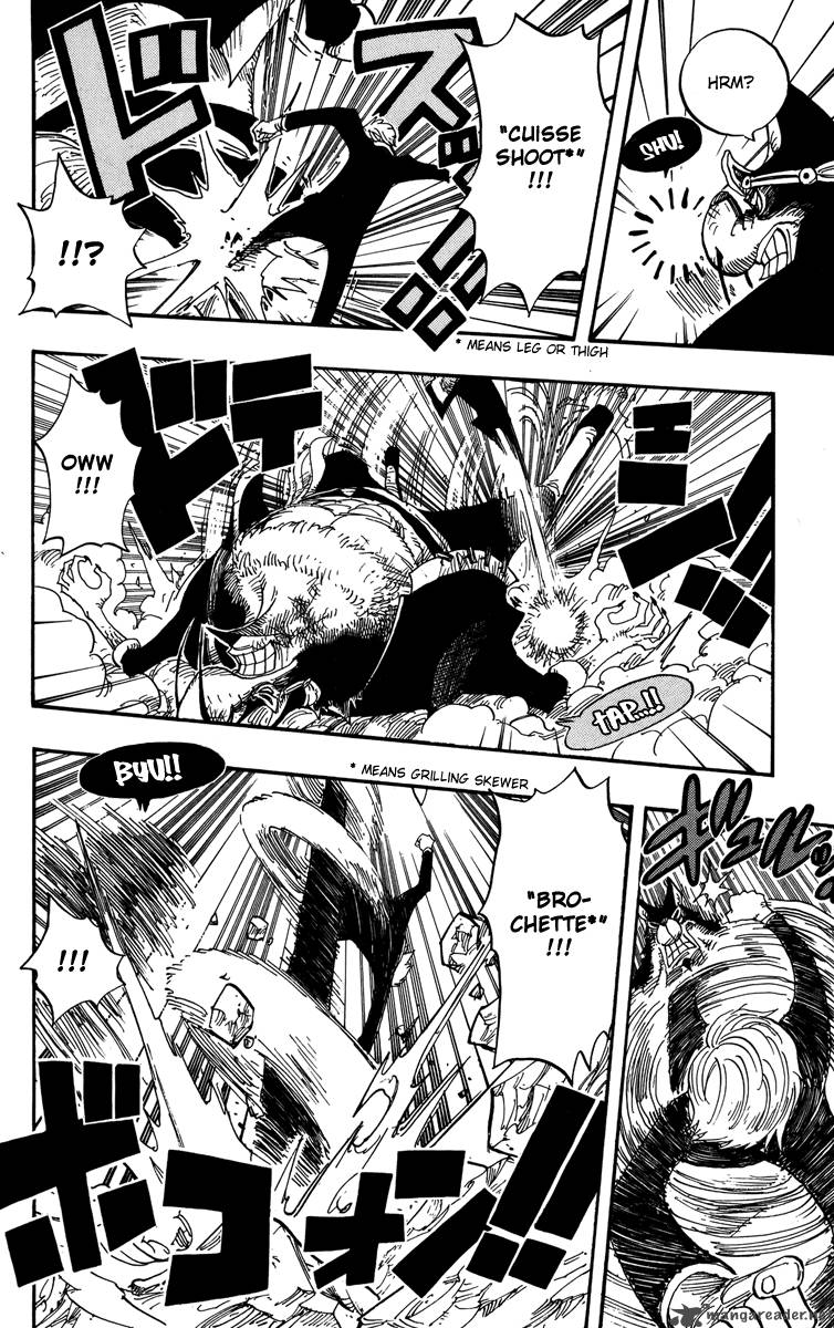 One Piece Manga Chapter 415 page 6 - Heat Up