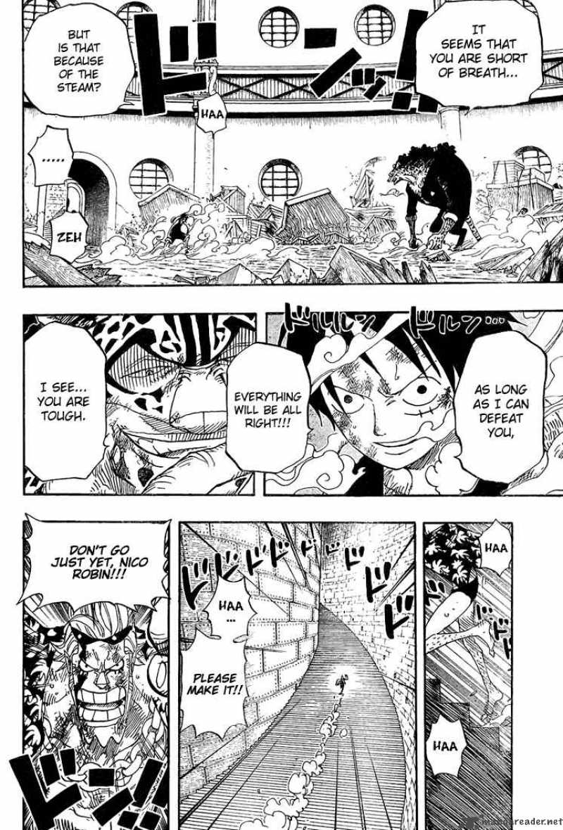 One Piece Manga Chapter 419 page 4 - Legend of a Hero