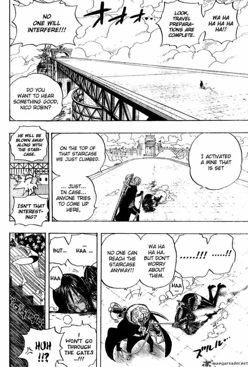 One Piece Manga Chapter 419 page 6 - Legend of a Hero