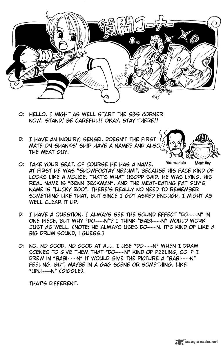 One Piece Manga Chapter 42 page 20 - Yosaku and Johnny