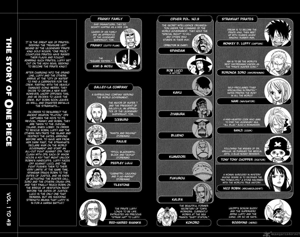 One Piece Manga Chapter 420 page 8 - Buster Call