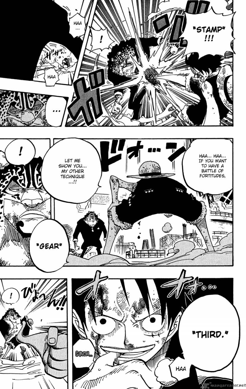 One Piece Manga Chapter 421 page 14 - Gear 3