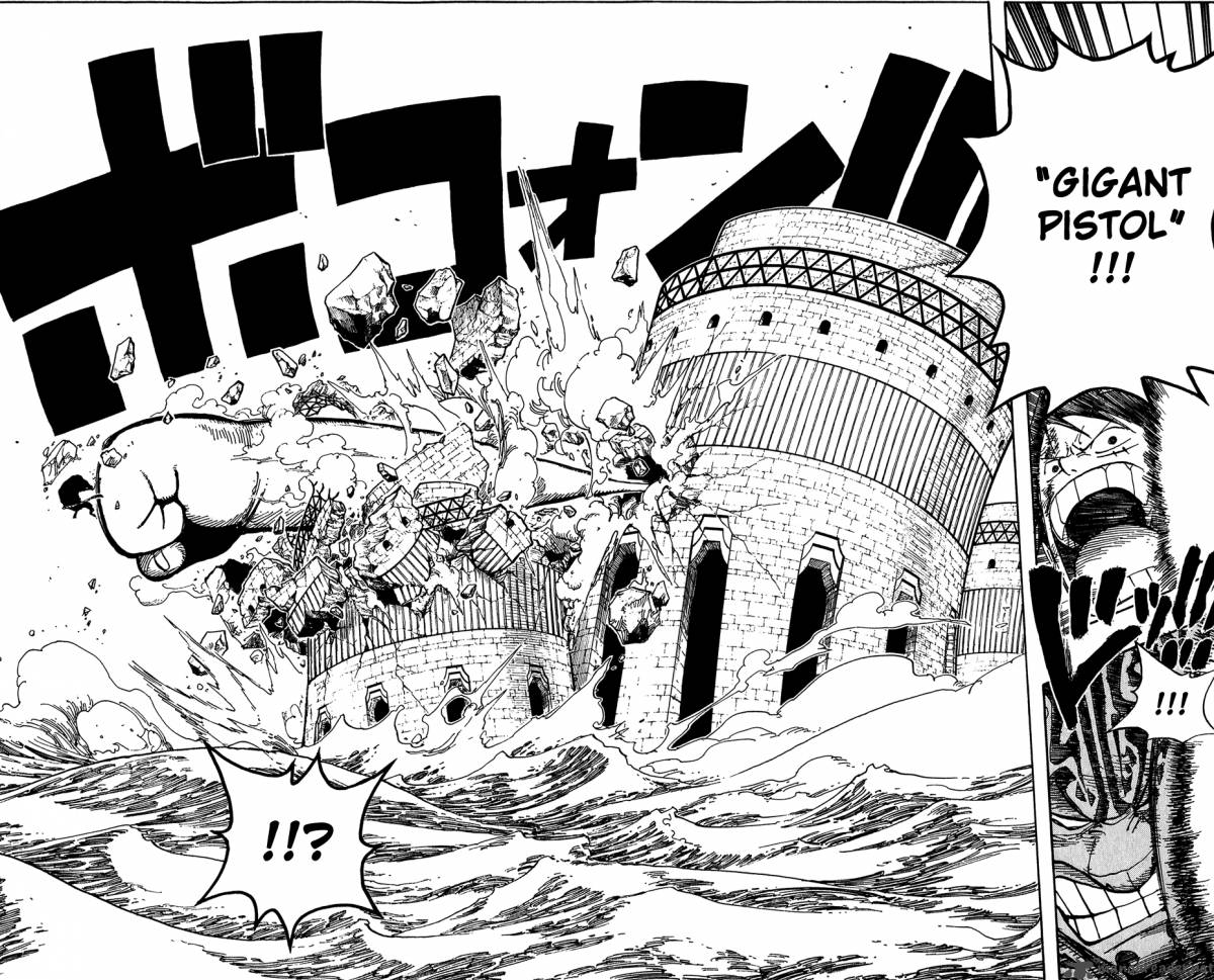 One Piece Manga Chapter 421 page 17 - Gear 3