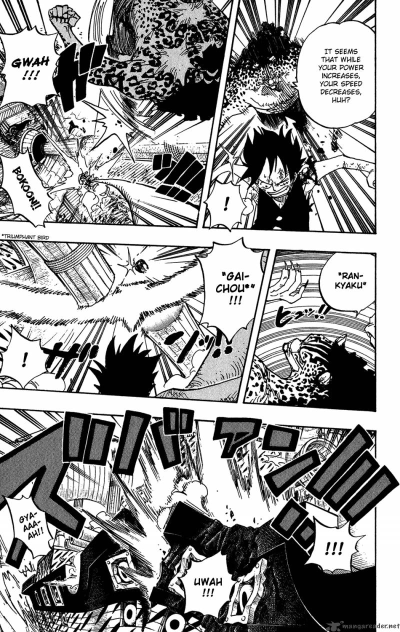 One Piece Manga Chapter 422 page 16 - Rob Lucci