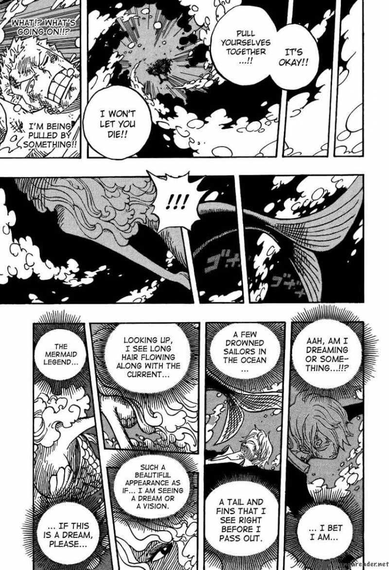 One Piece Manga Chapter 423 page 17 - Mermaid Legend