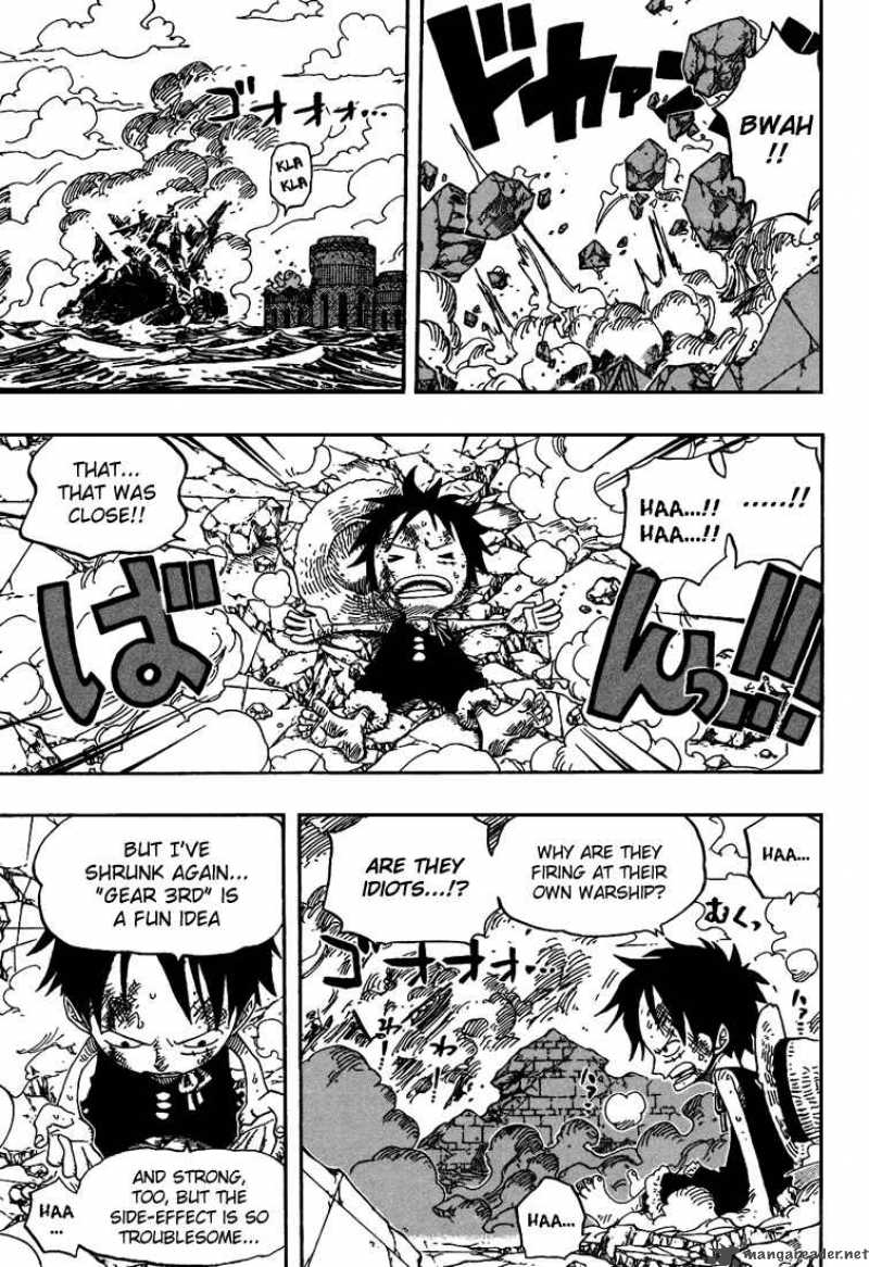 One Piece Manga Chapter 423 page 3 - Mermaid Legend