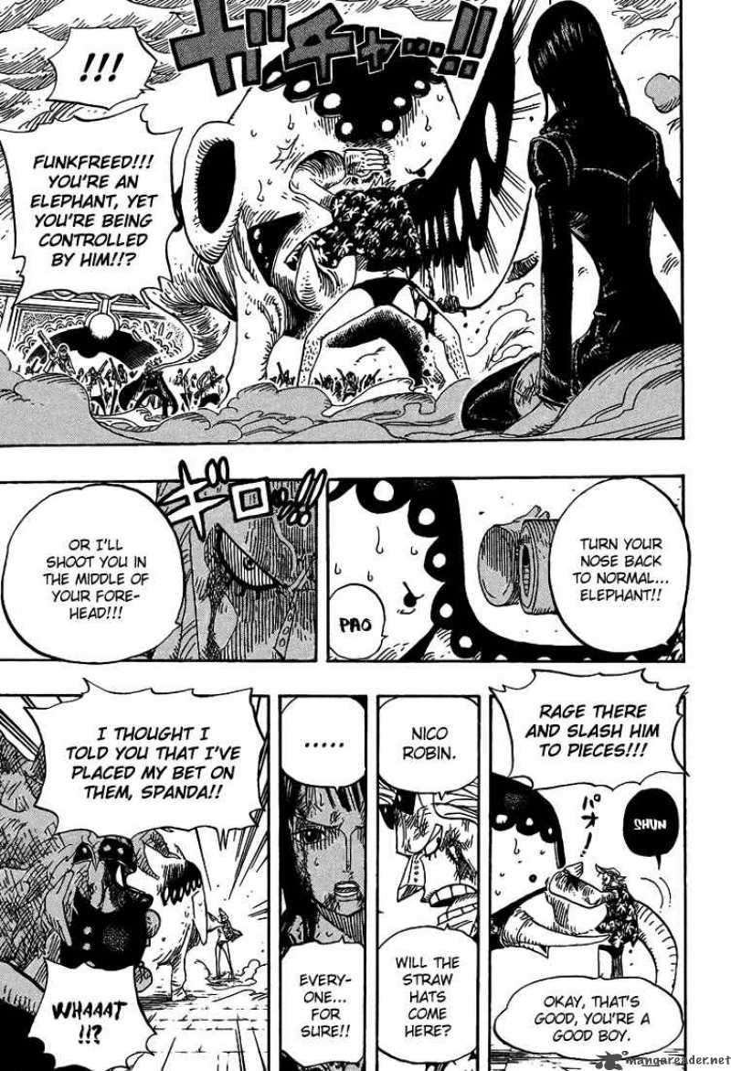 One Piece Manga Chapter 423 page 9 - Mermaid Legend