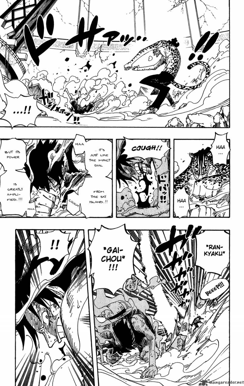 One Piece Manga Chapter 425 page 15 - Bridge of Mortal Combat