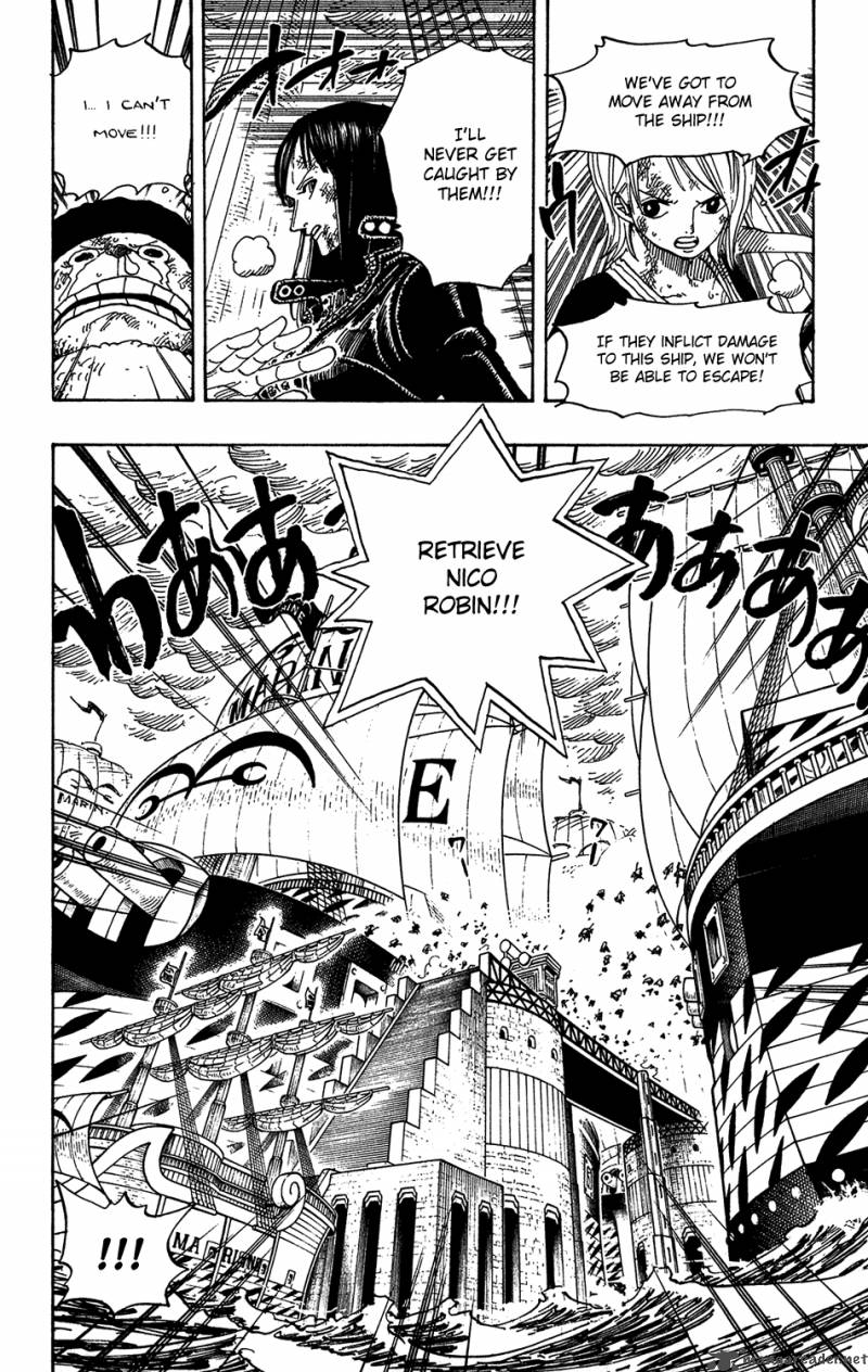One Piece Manga Chapter 426 page 11 - A Ship Waiting for Wind