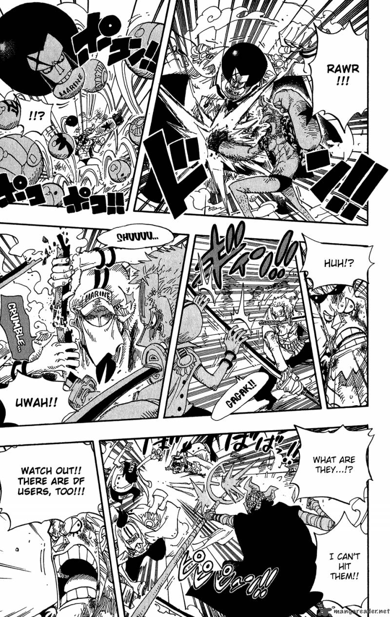 One Piece Manga Chapter 426 page 12 - A Ship Waiting for Wind
