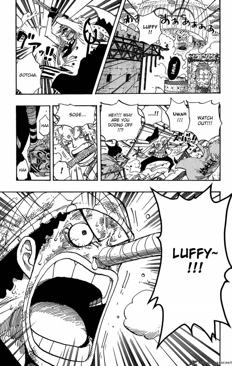 One Piece Manga Chapter 426 page 18 - A Ship Waiting for Wind