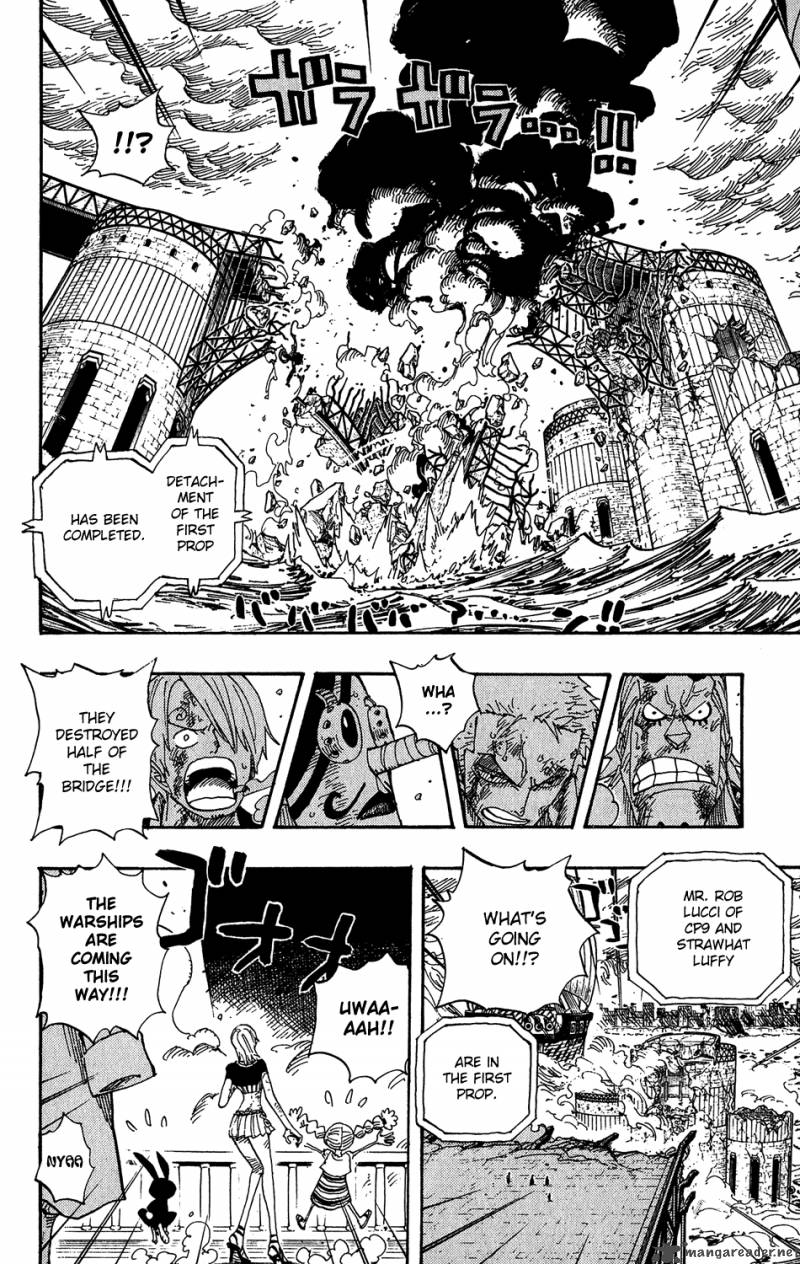 One Piece Manga Chapter 426 page 4 - A Ship Waiting for Wind